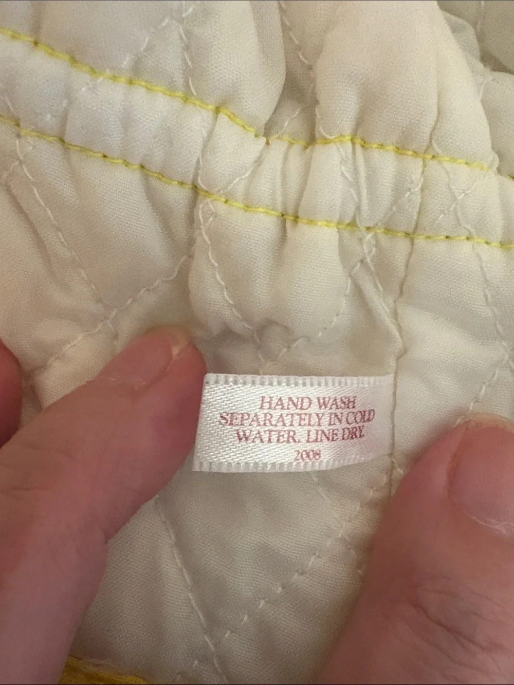 American Girl Yellow Hooded Jacket with White Faux Fur Trim